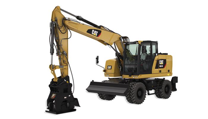 A Cat Wheel Excavator Rental